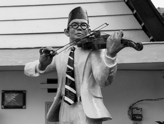 Rumah di Jalan Mangga 21, tempat WR Soepratman wafat di kota Surabaya.
