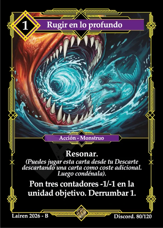 RUGIR EN LO PROFUNDO