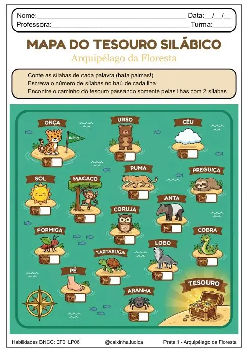 Mapa do Tesouro Silábico - Página 3