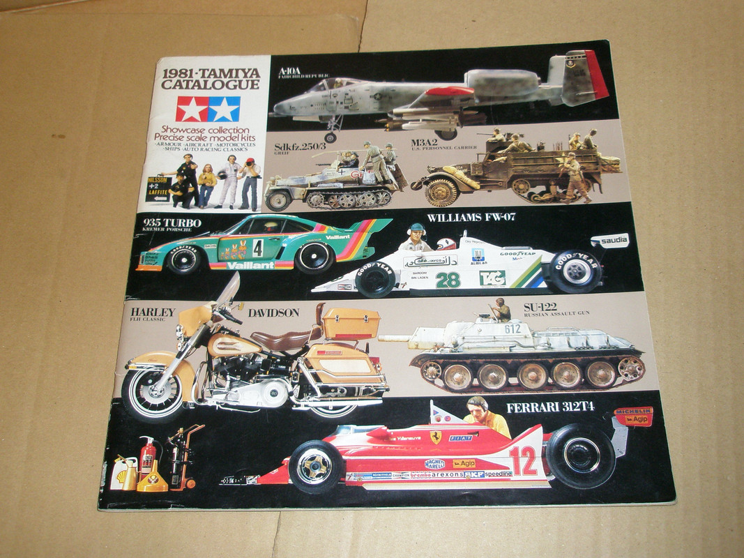 Tamiya 1981 catalogue