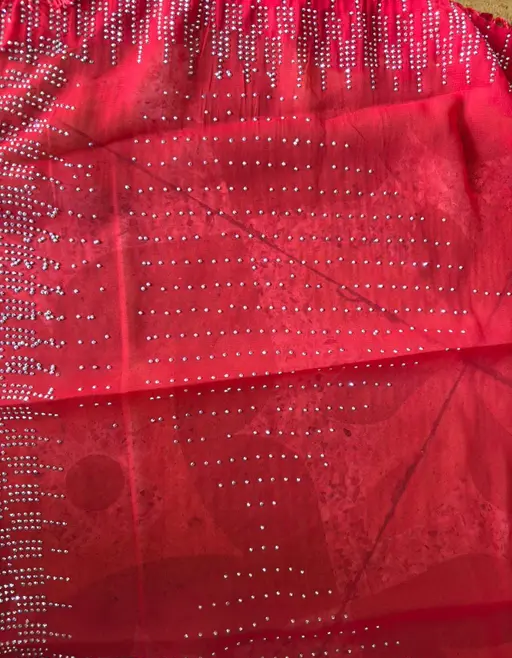 JANKI Saree With Blouse_RED (R103)