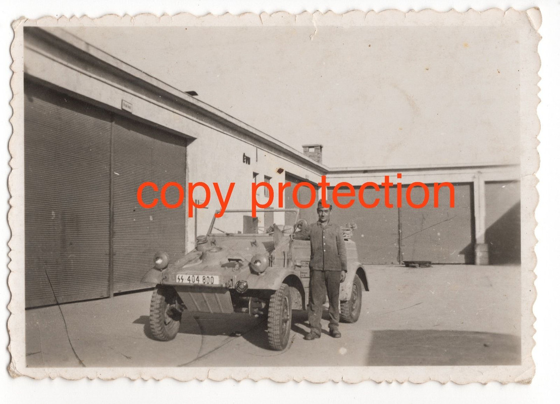 VW 82 KÜBELWAGEN der WSS XX-404800 Südosten 1943