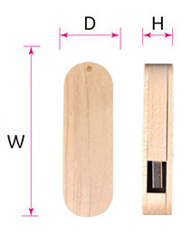 客製化USB ︱ P2-T 拾光木盒​
