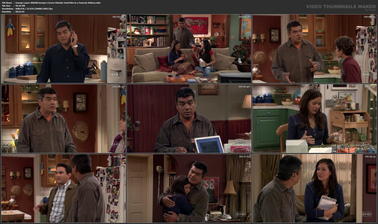 George Lopez S06E08 George's Grave Mistake Send Him to a Funeral, Holmes.mkv
