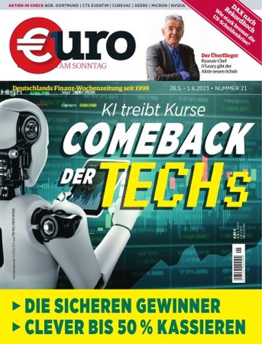Cover: Euro am Sonntag Finanzmagazin No 21 vom 26  Mai 2023