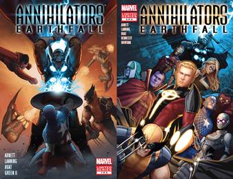 Annihilators - Earthfall #1-4 (2011) Complete