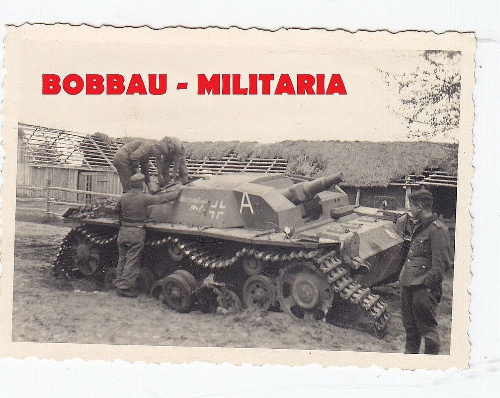 Sturmgeschütz STUG III mit Aufschrift ausschlach