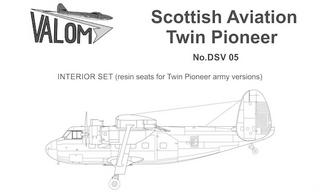 Valom Models 1/72 Scottish Aviation Twin Pioneer RAF Southwest Asia Model Kit