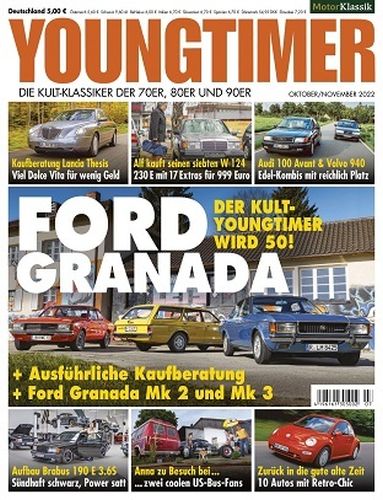 Cover: Motor Klassik Youngtimer Magazin No 07 Oktober-November 2022