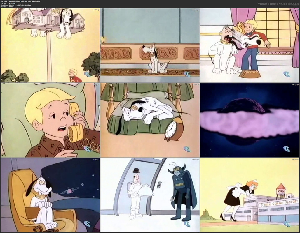 Richie Rich S01E01 Piggy Bank Prank [Riches].mkv