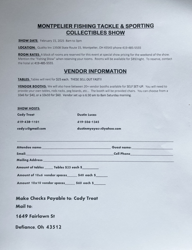 2025 Montpelier Ohio Show!