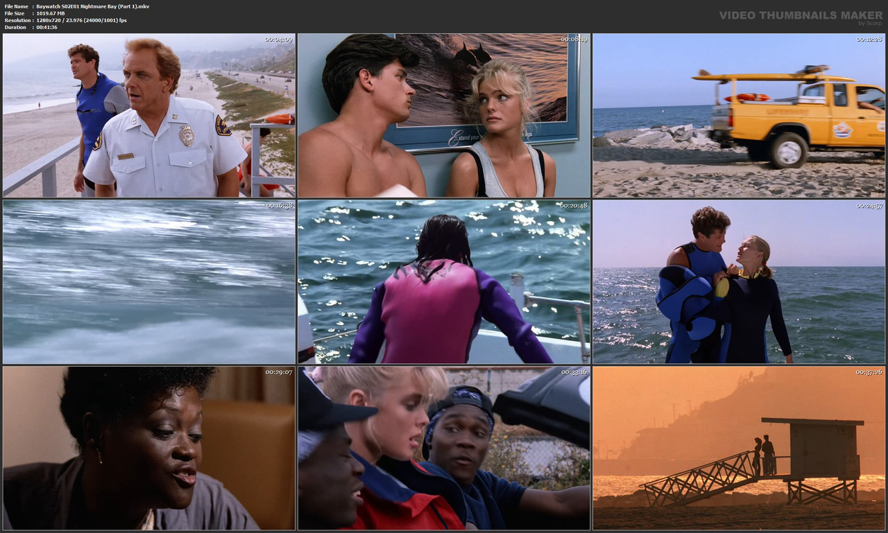 Baywatch S02E01 Nightmare Bay (Part 1).mkv