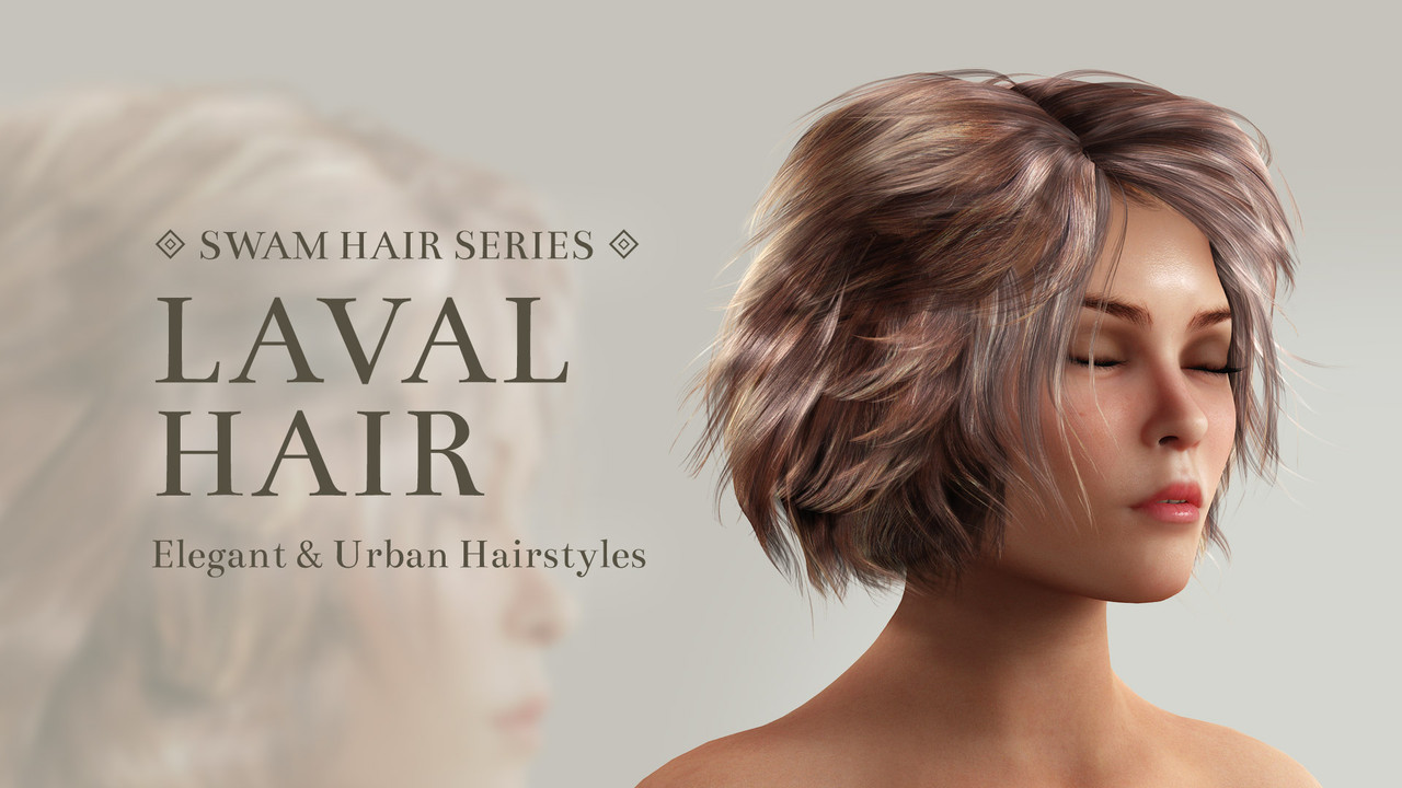 [ Reallusion Hair ] Laval Hair