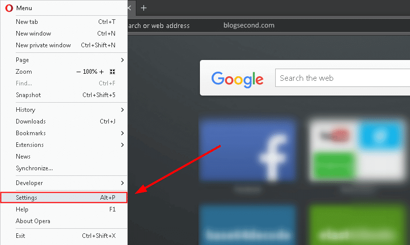 Mengaktifkan Modus Turbo pad Opera