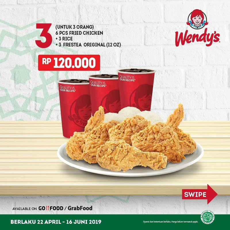 Menu dengan harga Rp 120 ribu