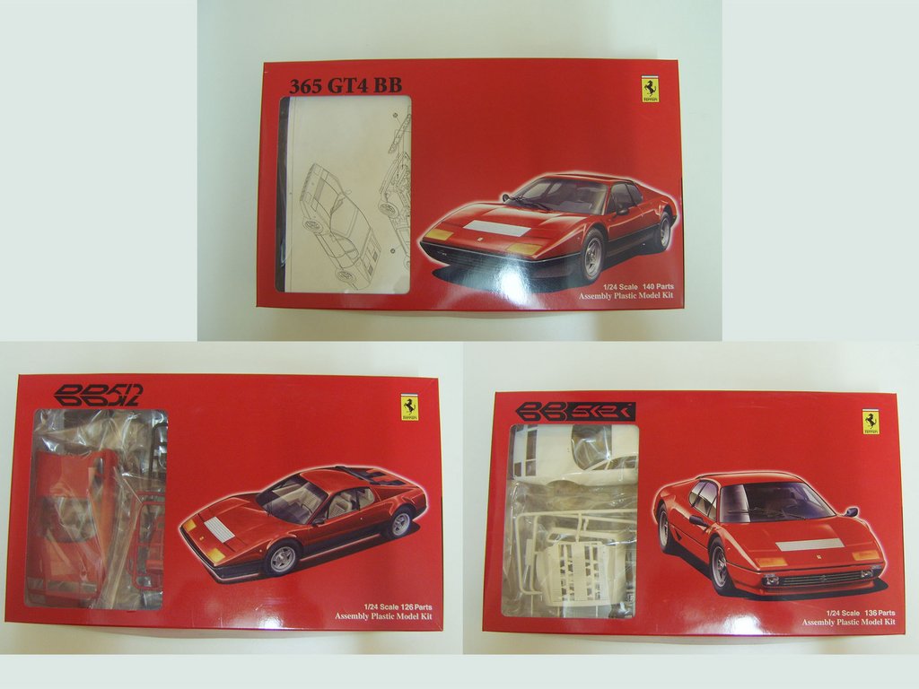 Ferrari Boxer triple build - The 'Brigette Bardot' cars