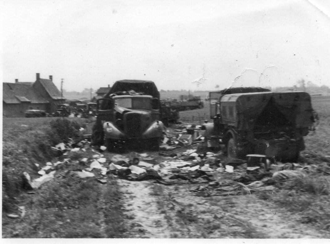 Wehrmacht Kampf Vormarsch Belgien  Frankreich ( 