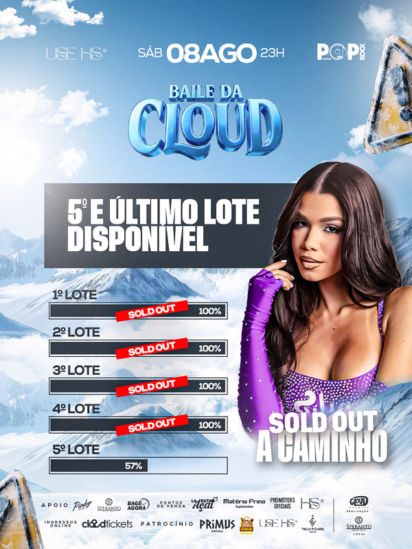 Baile da Cloud Show Nacional Tilia