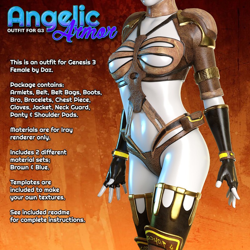 Exnem Angelic Armor for G3 Female Exnem Angelic Armor for G3 Female