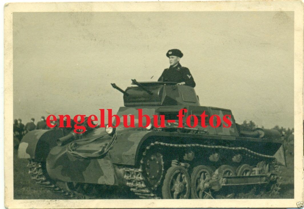 PANZER - PANZER I - Selt. AUSFÜHRUNG   TARNUNG