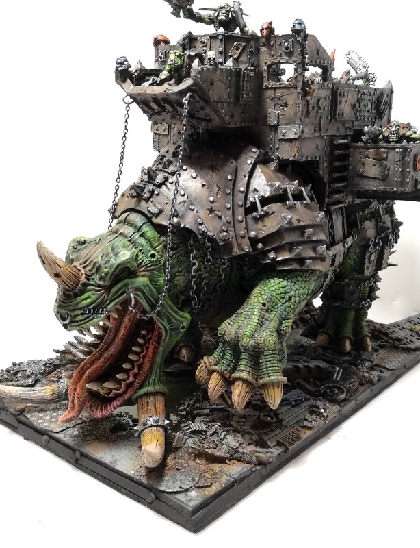 WARHAMMER FORGE WORLD ORK ARMY GARGANTUAN SQUIGGOTH 40k With