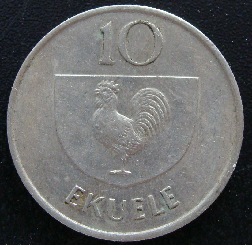 10 Ekuele. Guinea Ecuatorial (1975) GNE-10-Ekuele-1975-rev