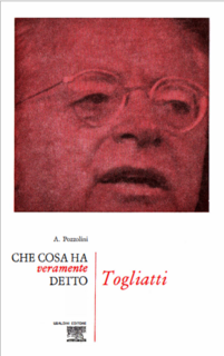 Alberto Pozzolini – Che cosa ha veramente detto Togliatti (1970)
