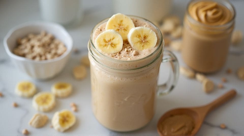 Banana Peanut Smoothie