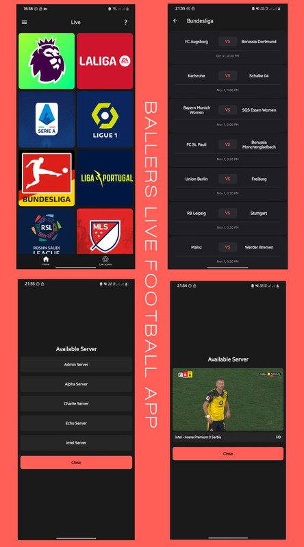 Baller Football App Main Image