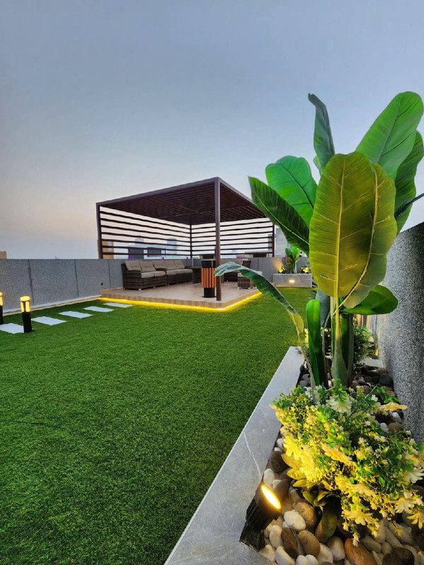 برجولة مع جلسات مريحة