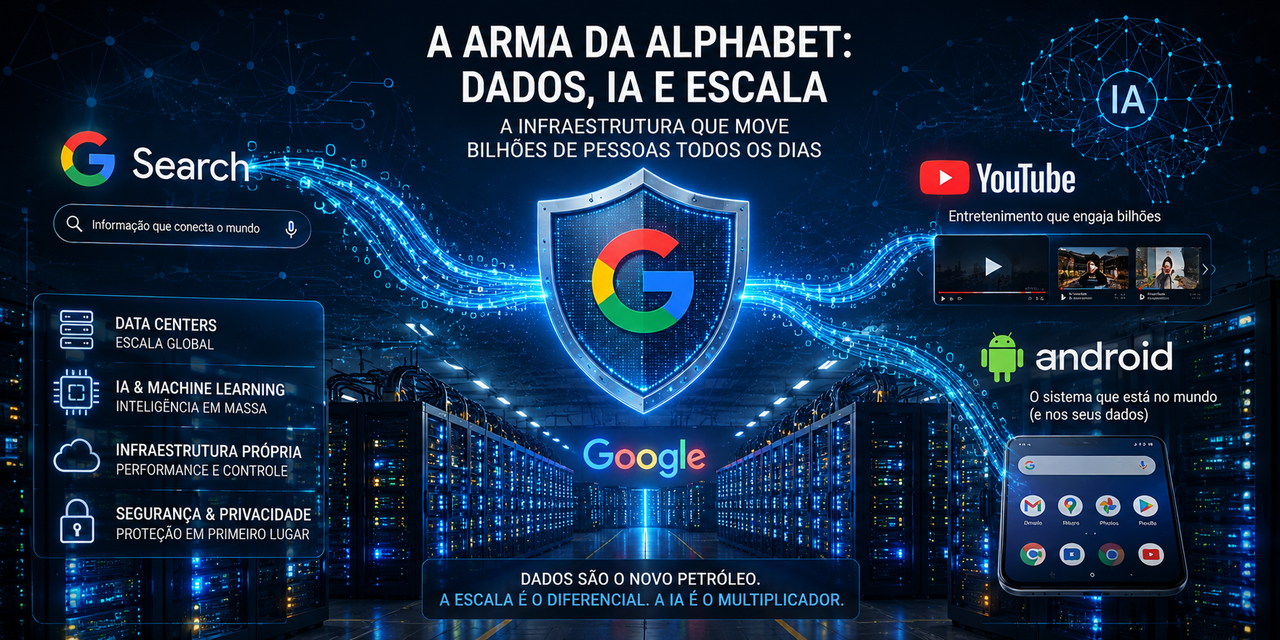 Alphabet afia uma de suas melhores armas na corrida pela supremacia em IA