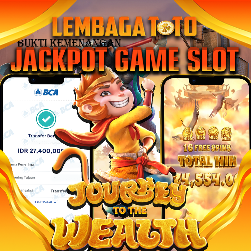 BUKTI JACKPOT 04 SEPTEMBER LEMBAGATOTO JOURNEY TO THE WEALTH  Rp.27.400.000,- LUNAS