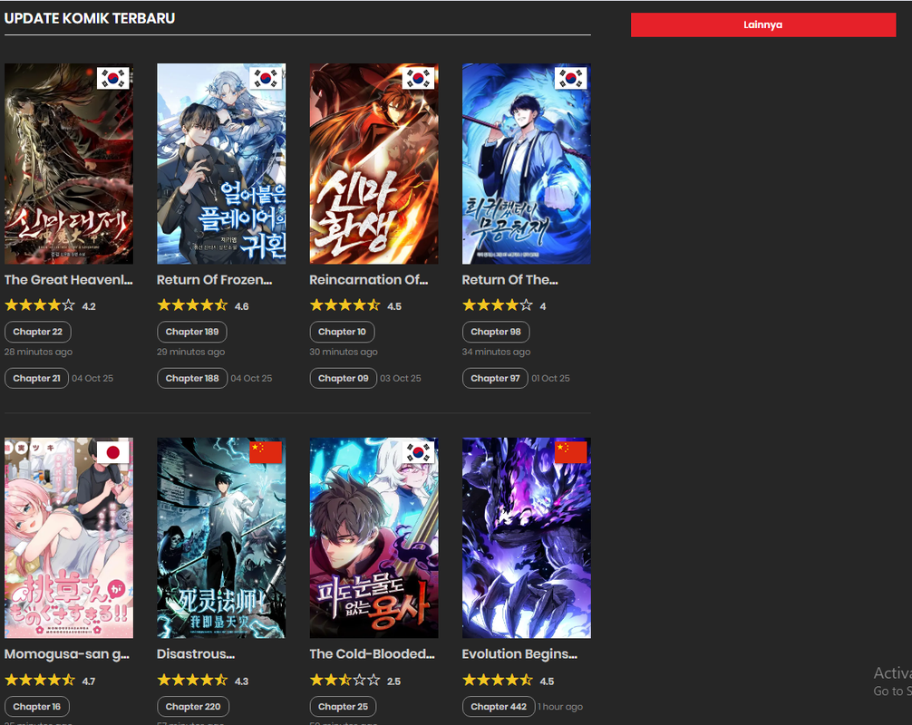 MGKomik: Situs Resmi Baca Manga dan Manhwa Online Terpopuler di Indonesia - WooCommerce eCommerce