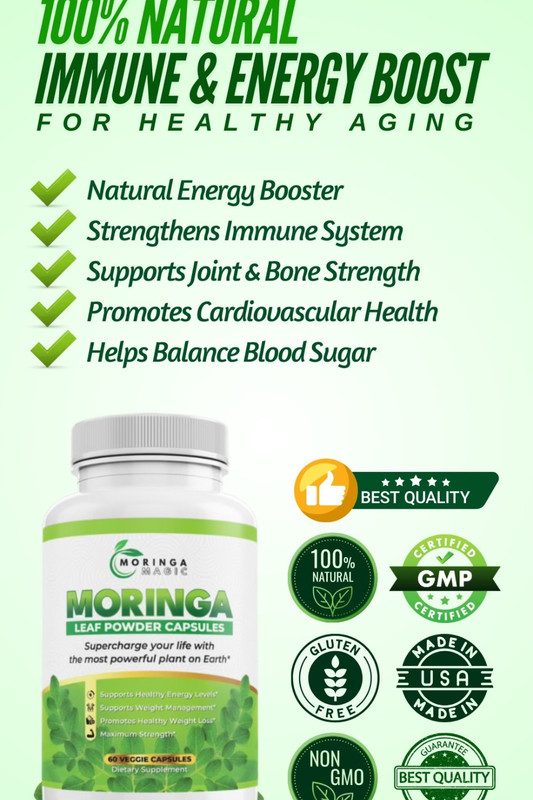 Moringa Magic Supplement for recovery and healing