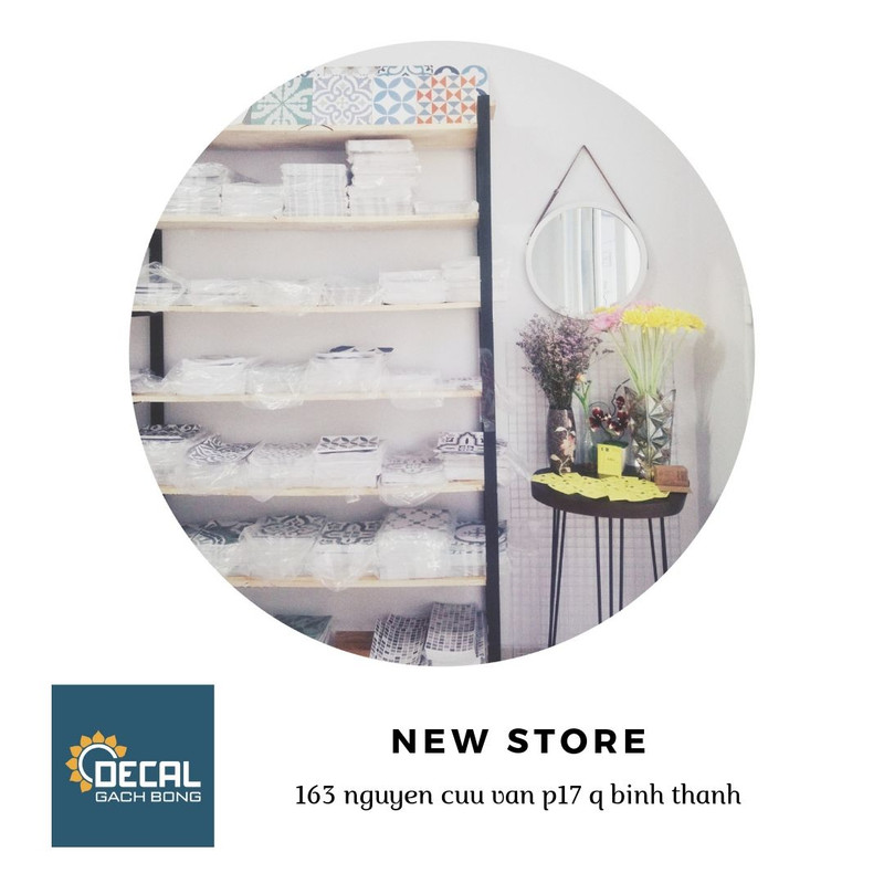 Decal gạch bông - giải pháp trang trí cho người bận rộn