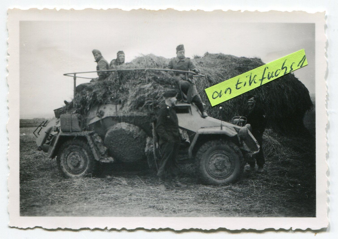 Funk-Schützen-Panzer SPW bei Orel in Tarnstellun