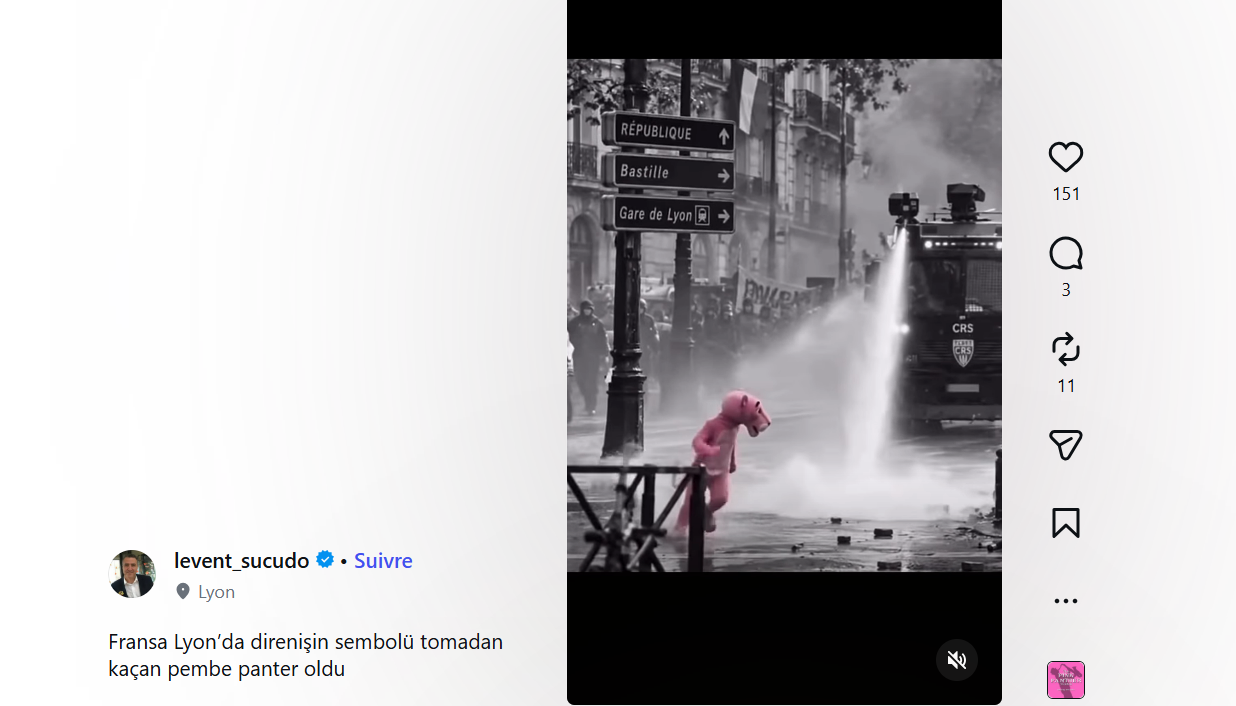 Instagram Pink Panther Water Canon CRS
