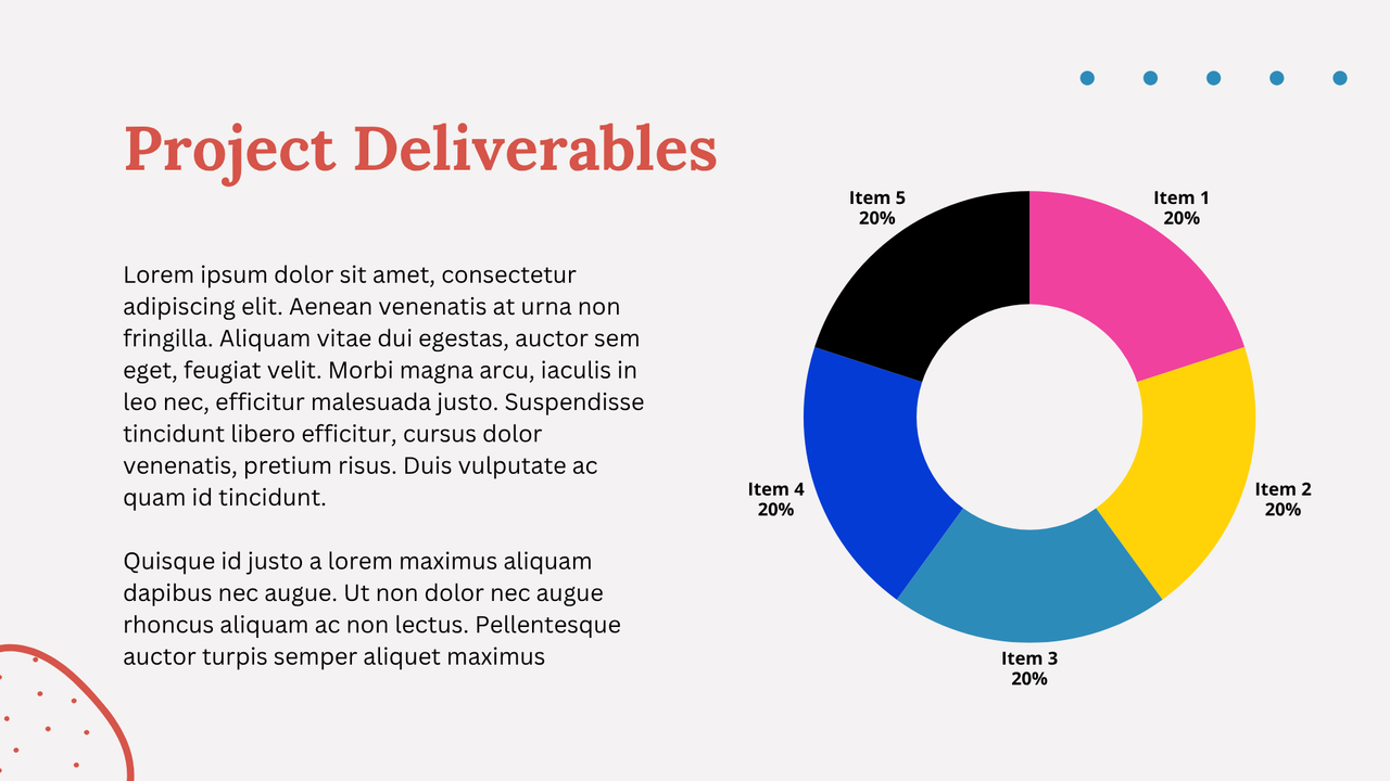 Red Blue Colorful Minimalist Project Presentation
