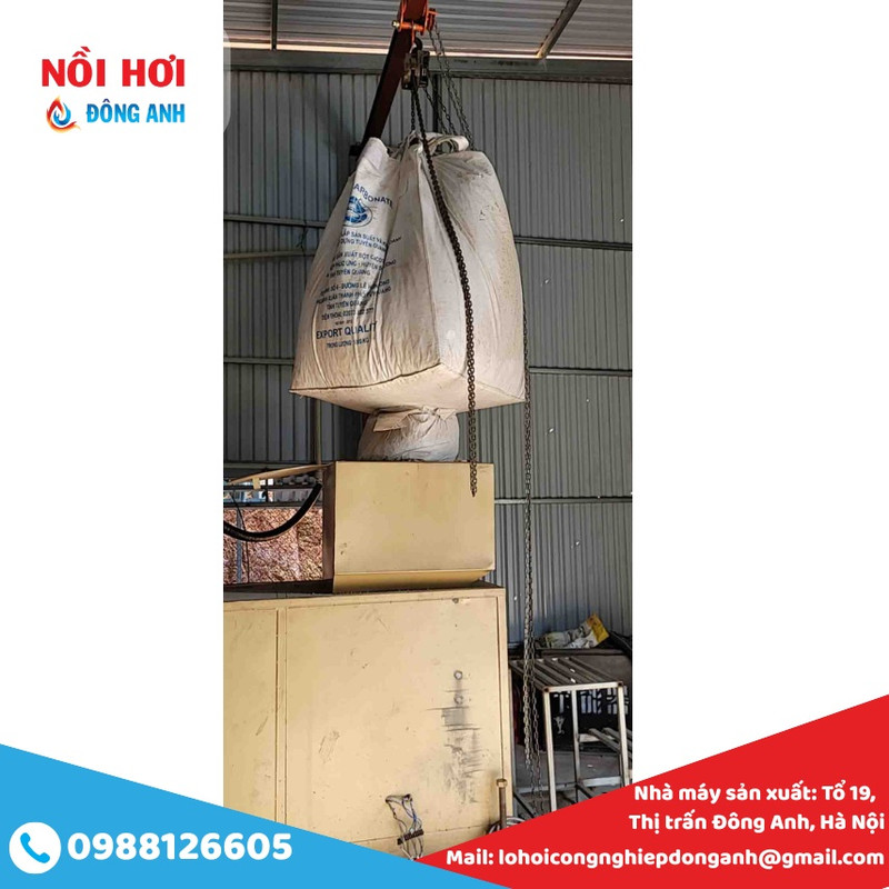 nồi hơi đốt biomass