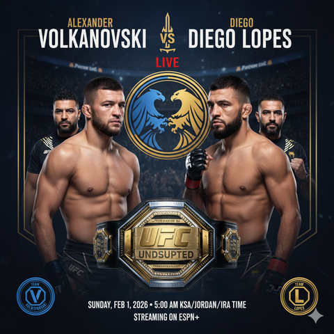 UFC 325: Alexander Volkanovski vs Diego Lopes 2 Official Preview