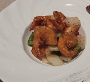 Gamberi al sale e pepe