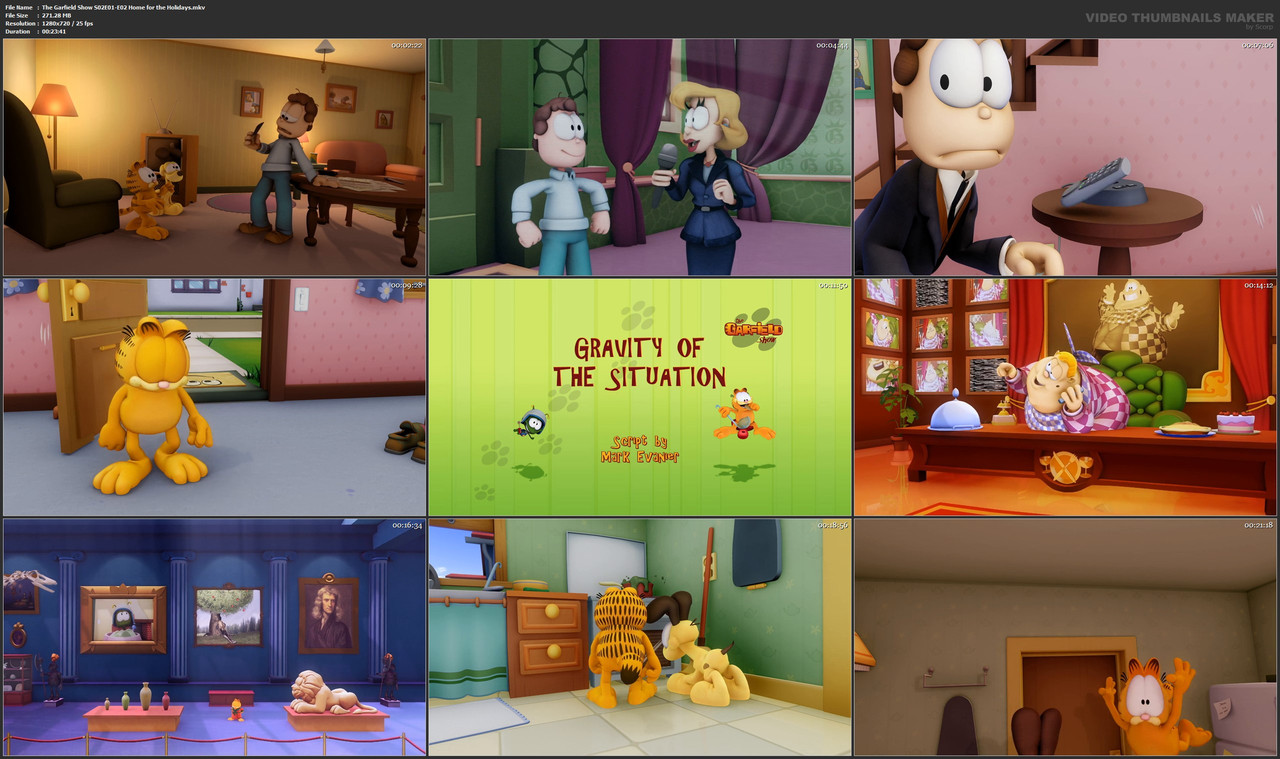 The Garfield Show S02E01-E02 Home for the Holidays.mkv
