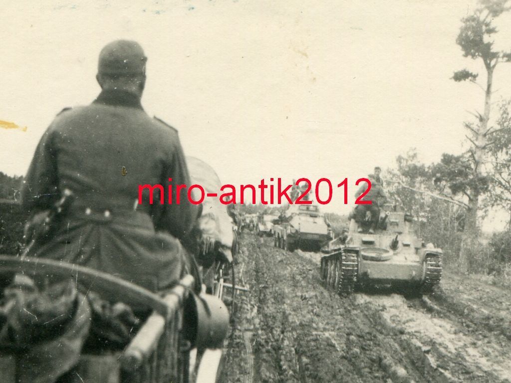 Foto, Wehrmacht, Panzer, Panzerkampfwagen 38 (t)