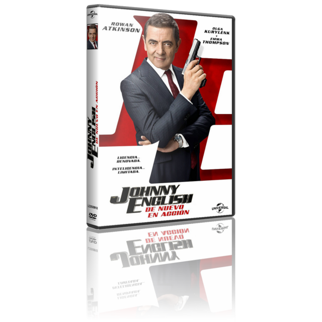 Portada - Johnny English, de Nuevo en Acción [DVD9 Full][Pal][Cast/Ing/Ru][Sub:Varios][Comedia][2018]