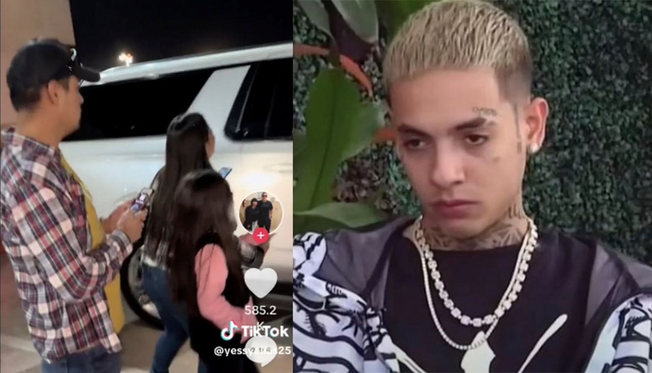 Desgarrador: niña llora desconsolada tras ser rechazada por Natanael Cano