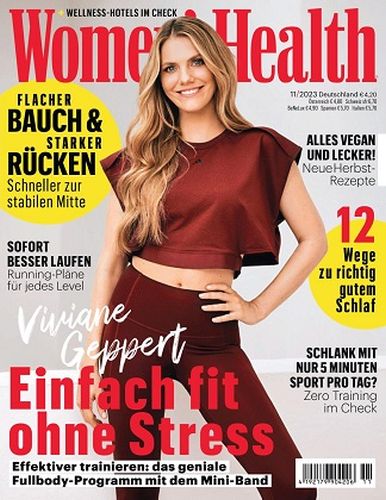 Cover: Womens Health Magazin November No 11 2023