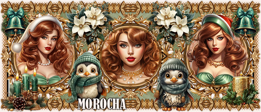 Pinguini di Natale morocha