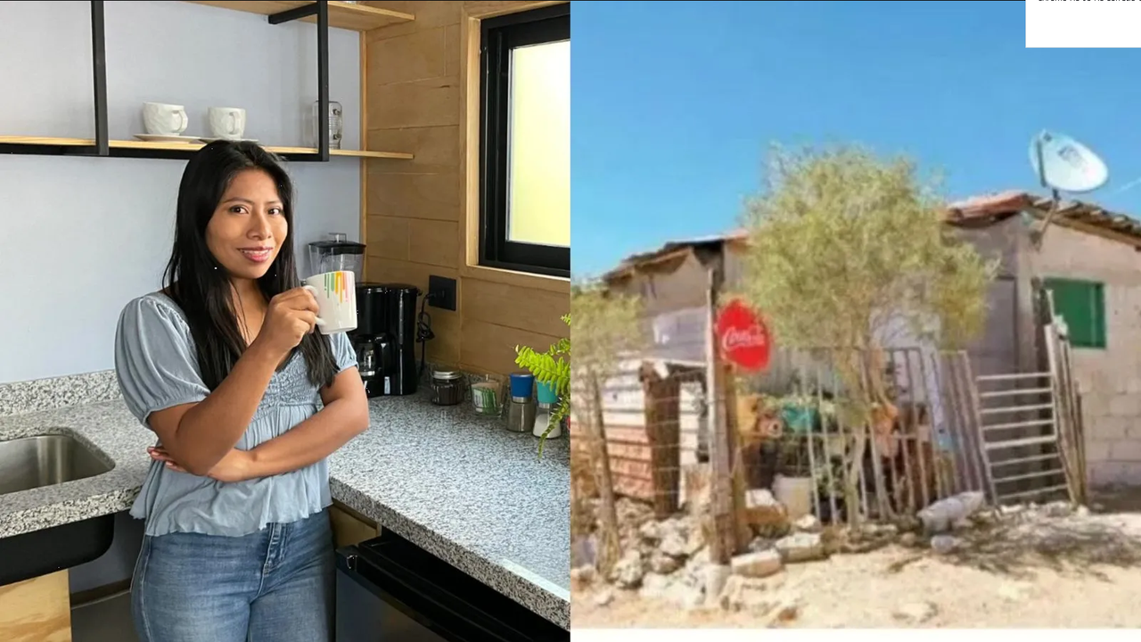 Asà era la casa de lámina de Yalitza Aparicio antes de ser famosa