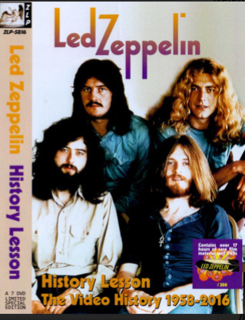 Led Zeppelin - Video Anthology  History Lesson 1958-2016 [8 DVD] (2018) DVD9 Copia 1:1 ENG