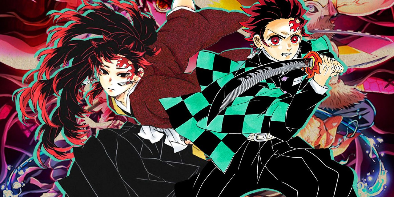 Yoriichi dan Tanjiro di Demon Slayer: Kimetsu no Yaiba